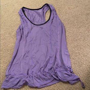 Lululemon drawstring rank with ruffles
